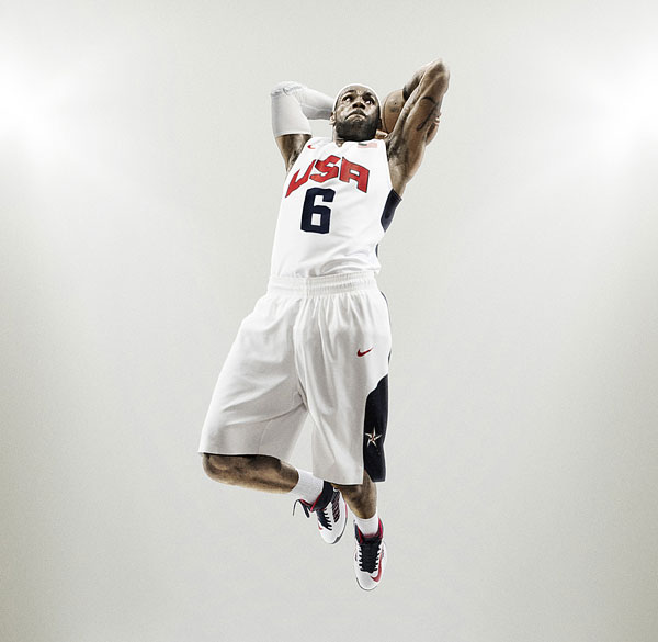USA National Team uniforms and typeface