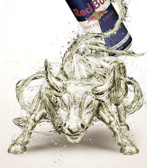Реклама энергетического напитка
«Red Bull»