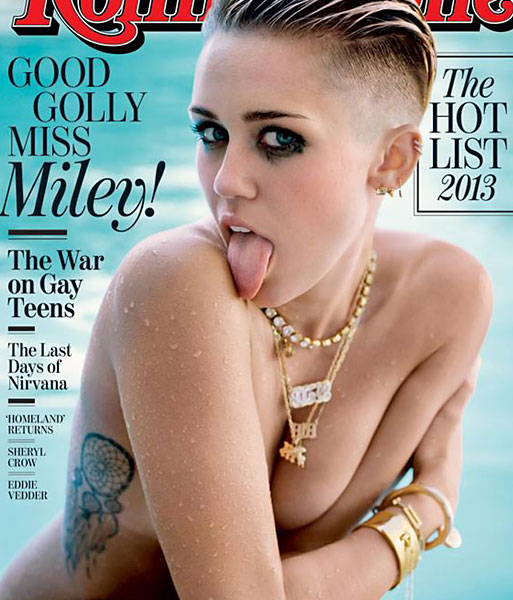 Miley Cyrus на обложке Rolling Stone